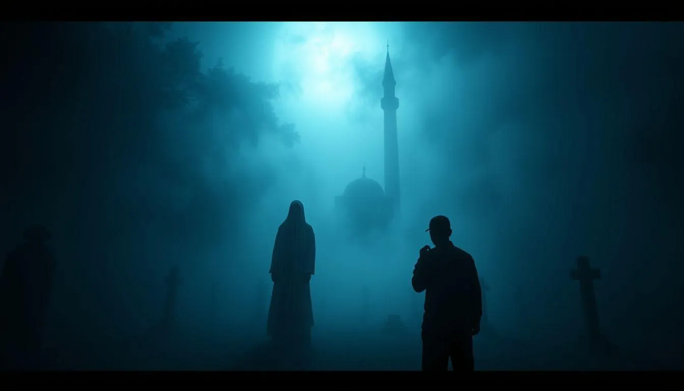 Tafsir Spiritual Mimpi Dikejar Pocong Menurut Ulama (c) Ilustrasi AI