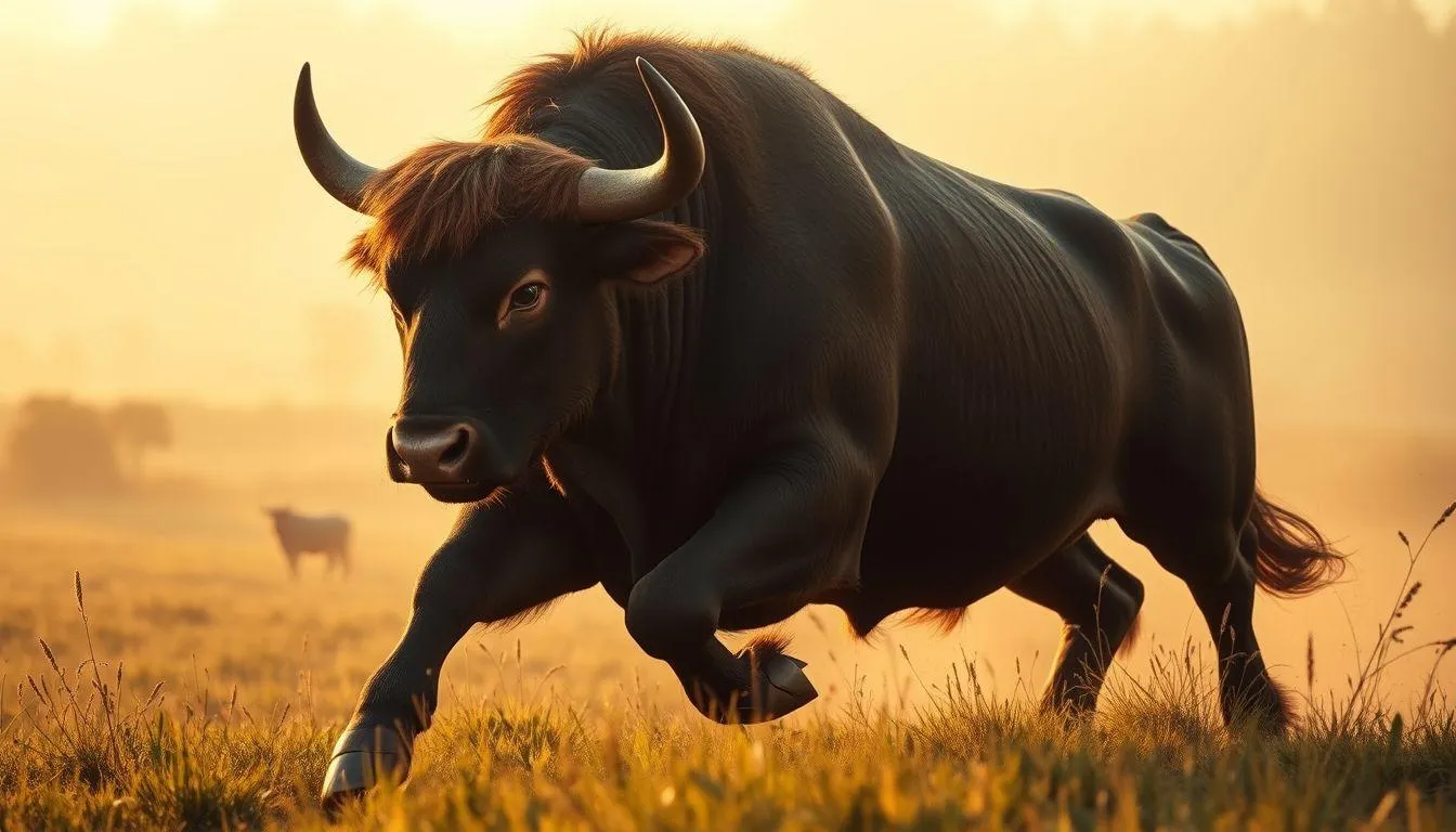 Pengertian dan Makna Umum Mimpi Dikejar Sapi (c) Ilustrasi AI