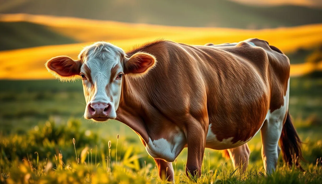 Seekor sapi (c) Ilustrasi AI