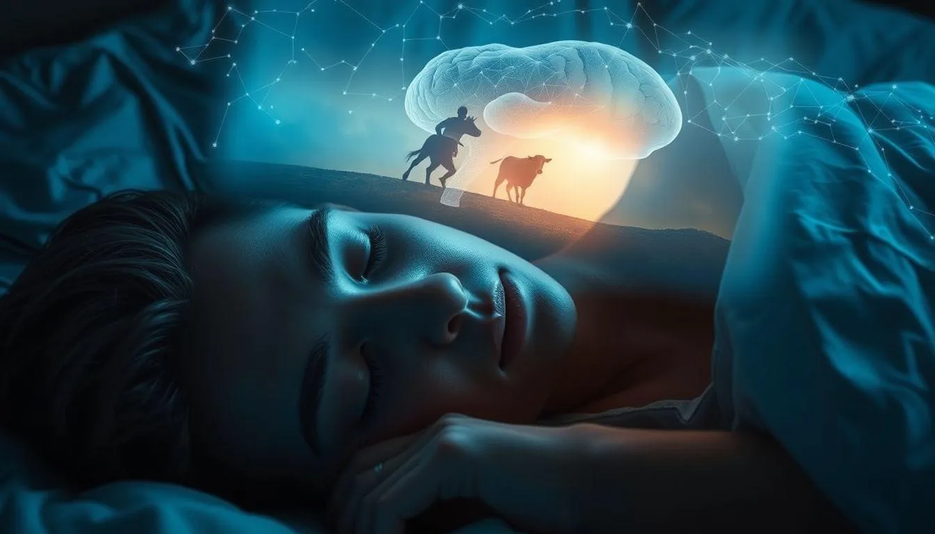 Mimpi Dikejar Sapi (c) Ilustrasi AI