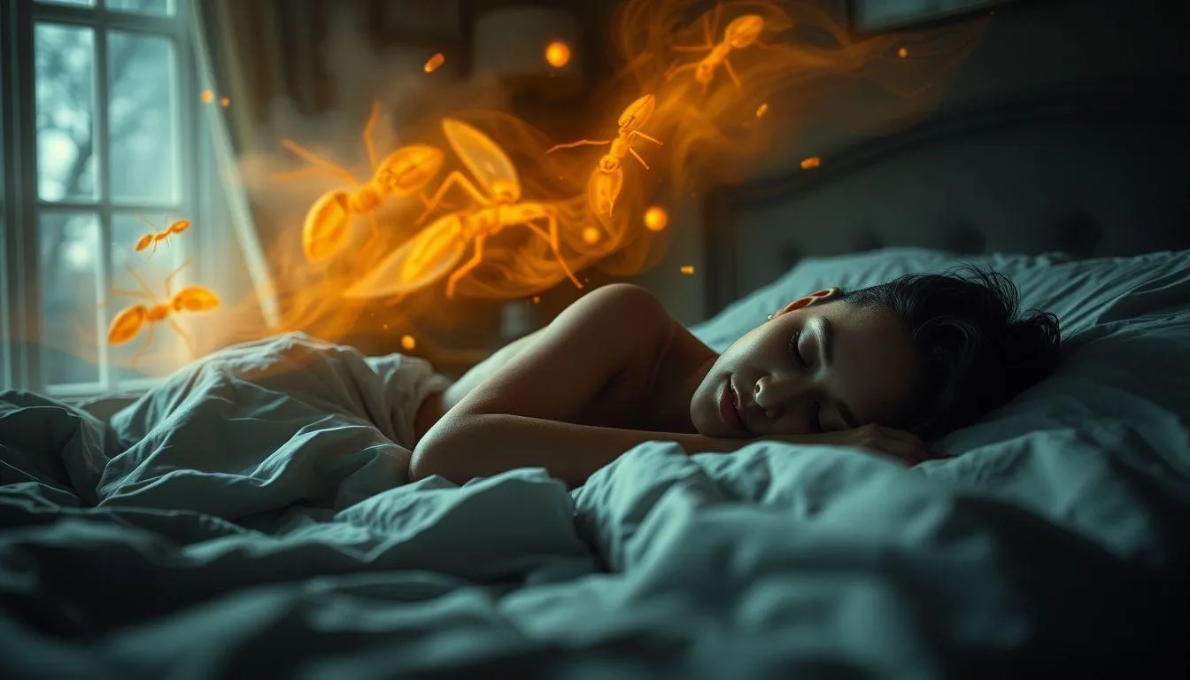 Tafsir Mimpi Dikejar Semut Menurut Berbagai Perspektif (c) Ilustrasi AI