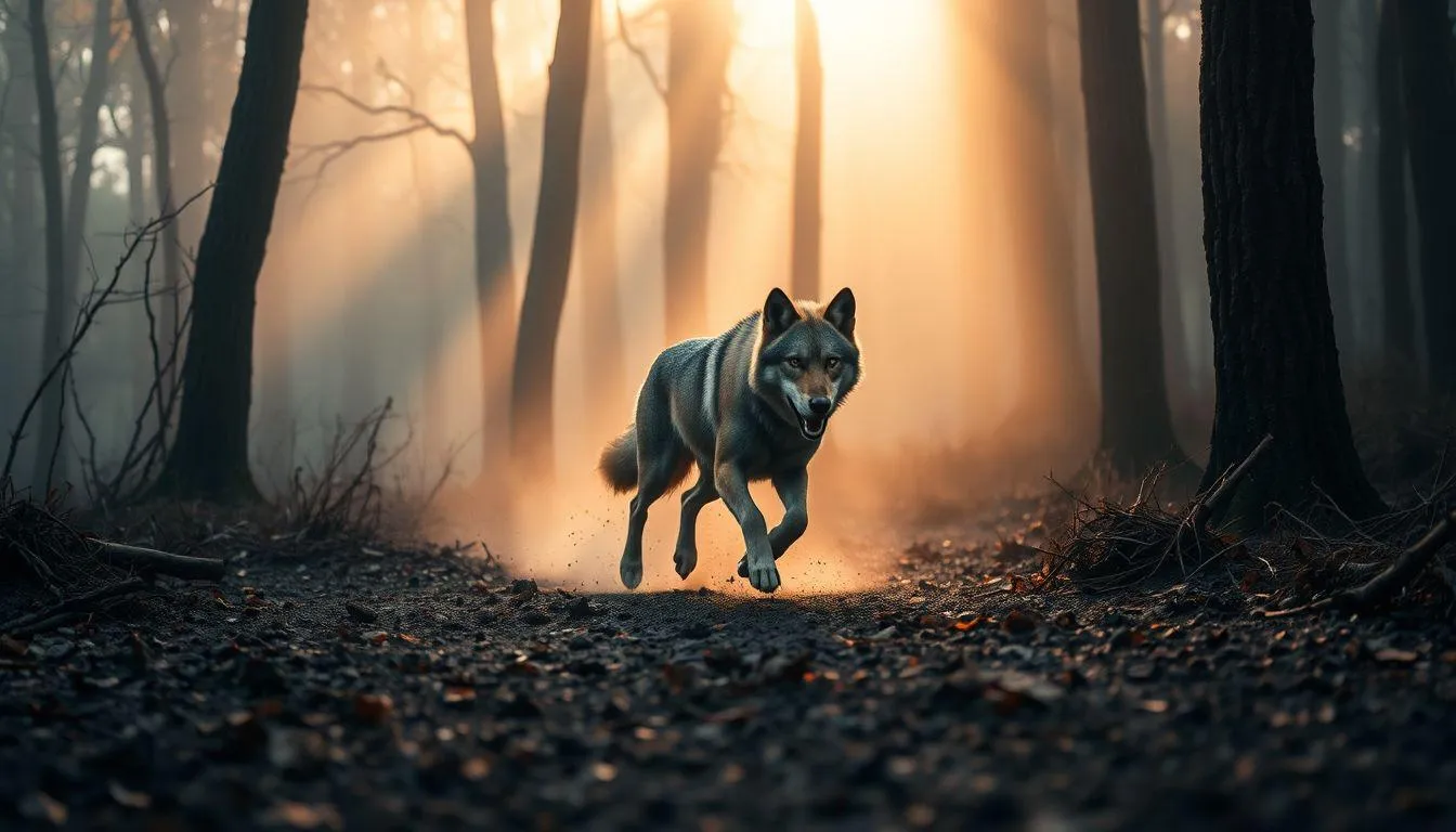 FAQ: Pertanyaan Umum tentang Arti Mimpi Dikejar Serigala (c) Ilustrasi AI