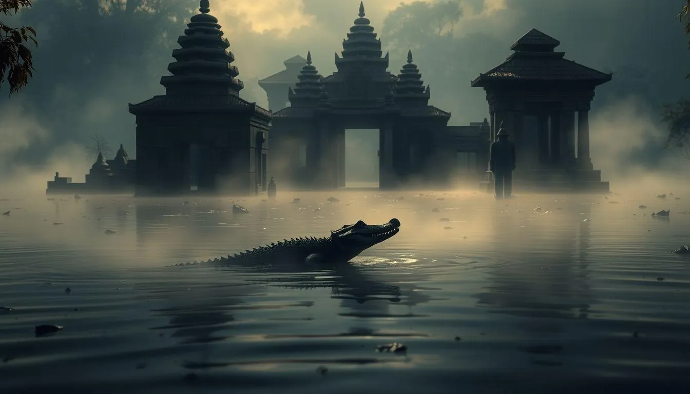Makna Mimpi Dikejar Siluman Buaya Menurut Primbon Jawa (c) Ilustrasi AI