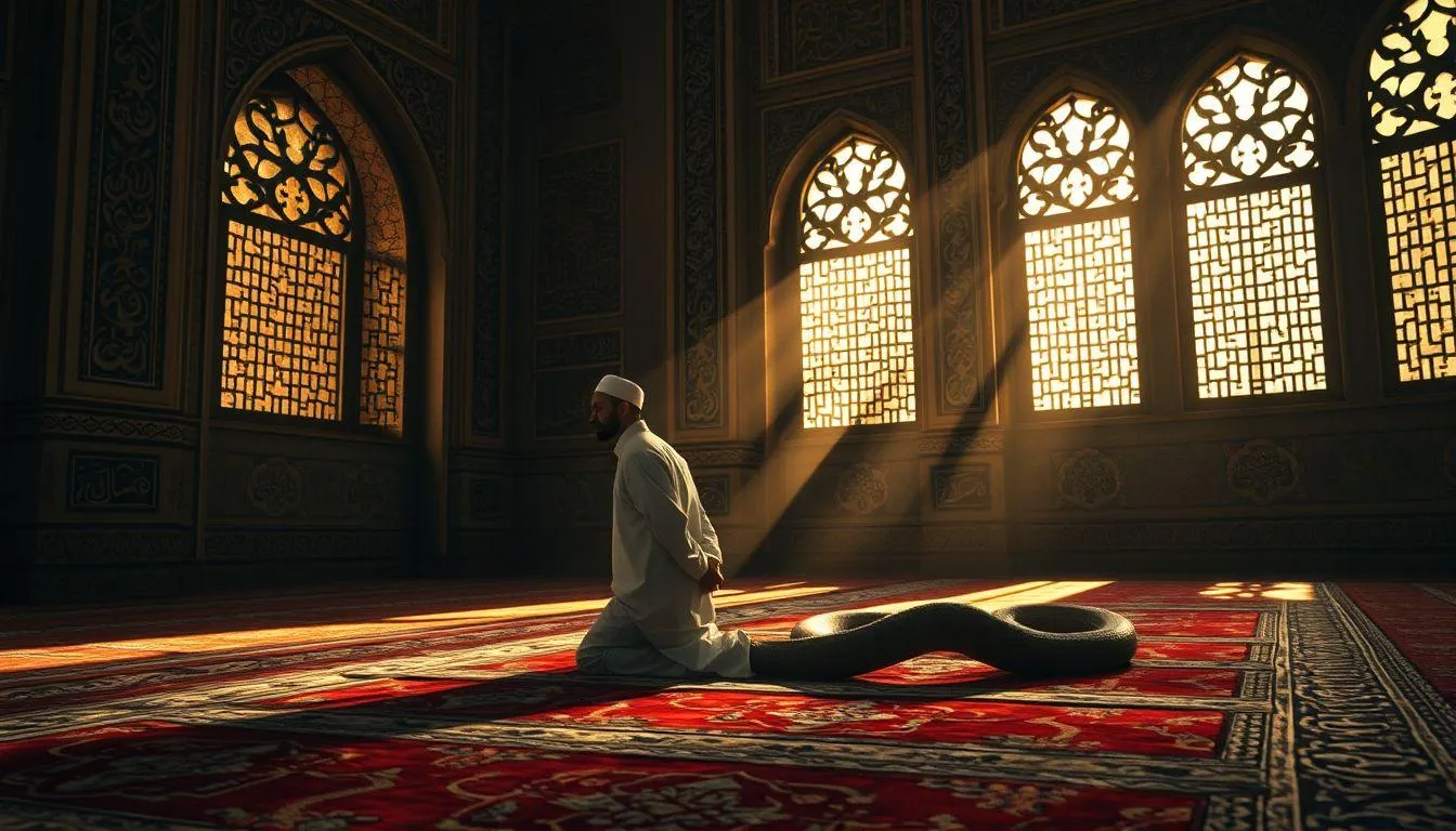 Arti Mimpi Dikejar Ular Menurut Islam (c) Ilustrasi AI