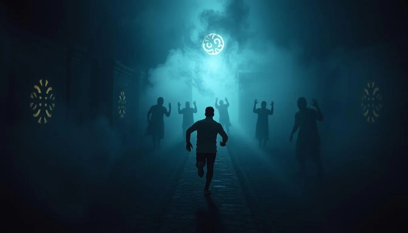 Makna Spiritual dan Simbolis Mimpi Dikejar Zombie (c) Ilustrasi AI