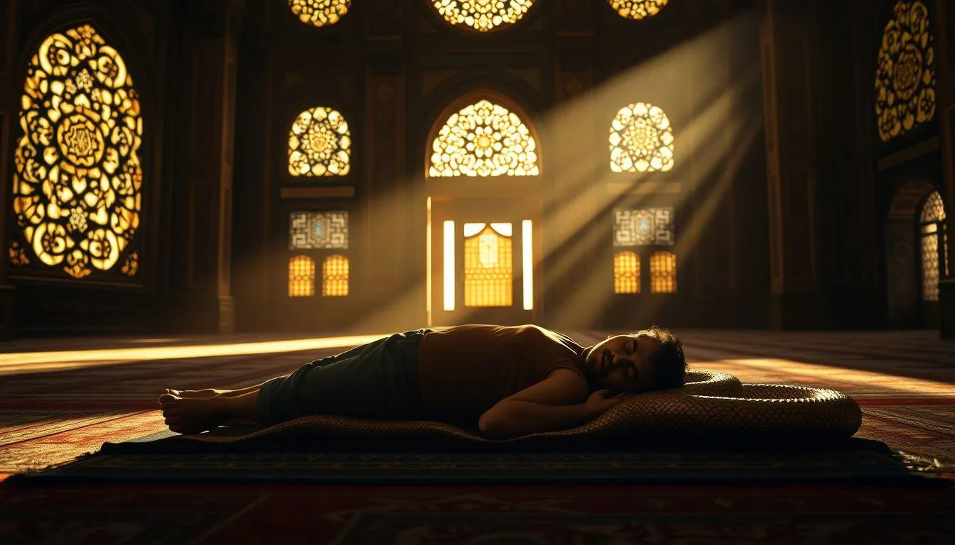 Tafsir Mimpi Dikelilingi Ular Besar Menurut Islam (c) Ilustrasi AI