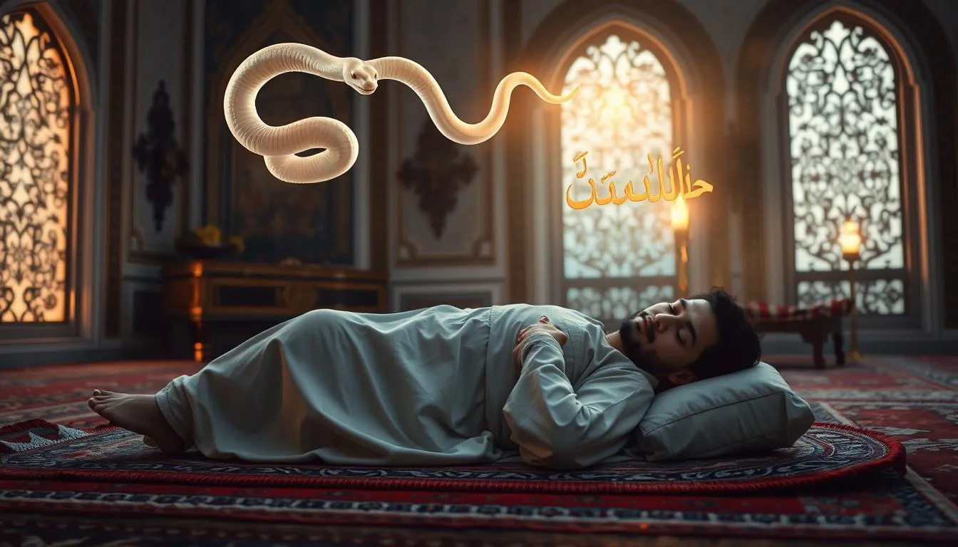 Tafsir Mimpi Dikelilingi Ular Menurut Islam (c) Ilustrasi AI