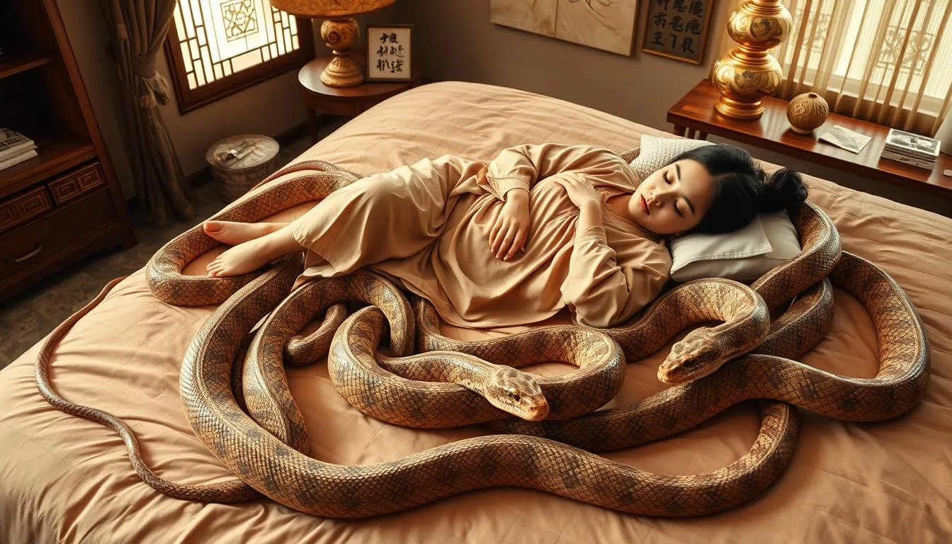 Mitos dan Fakta Seputar Mimpi Ular (c) Ilustrasi AI