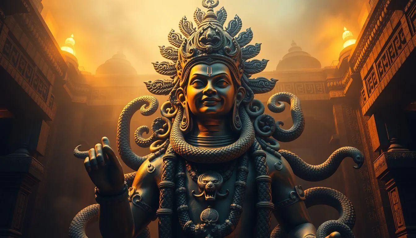 Makna Simbolis Ular dalam Tradisi Hindu (c) Ilustrasi AI