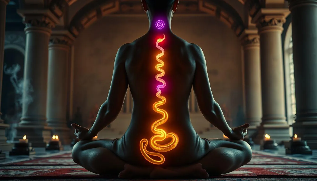 Hubungan dengan Energi Kundalini dan Transformasi Spiritual (c) Ilustrasi AI
