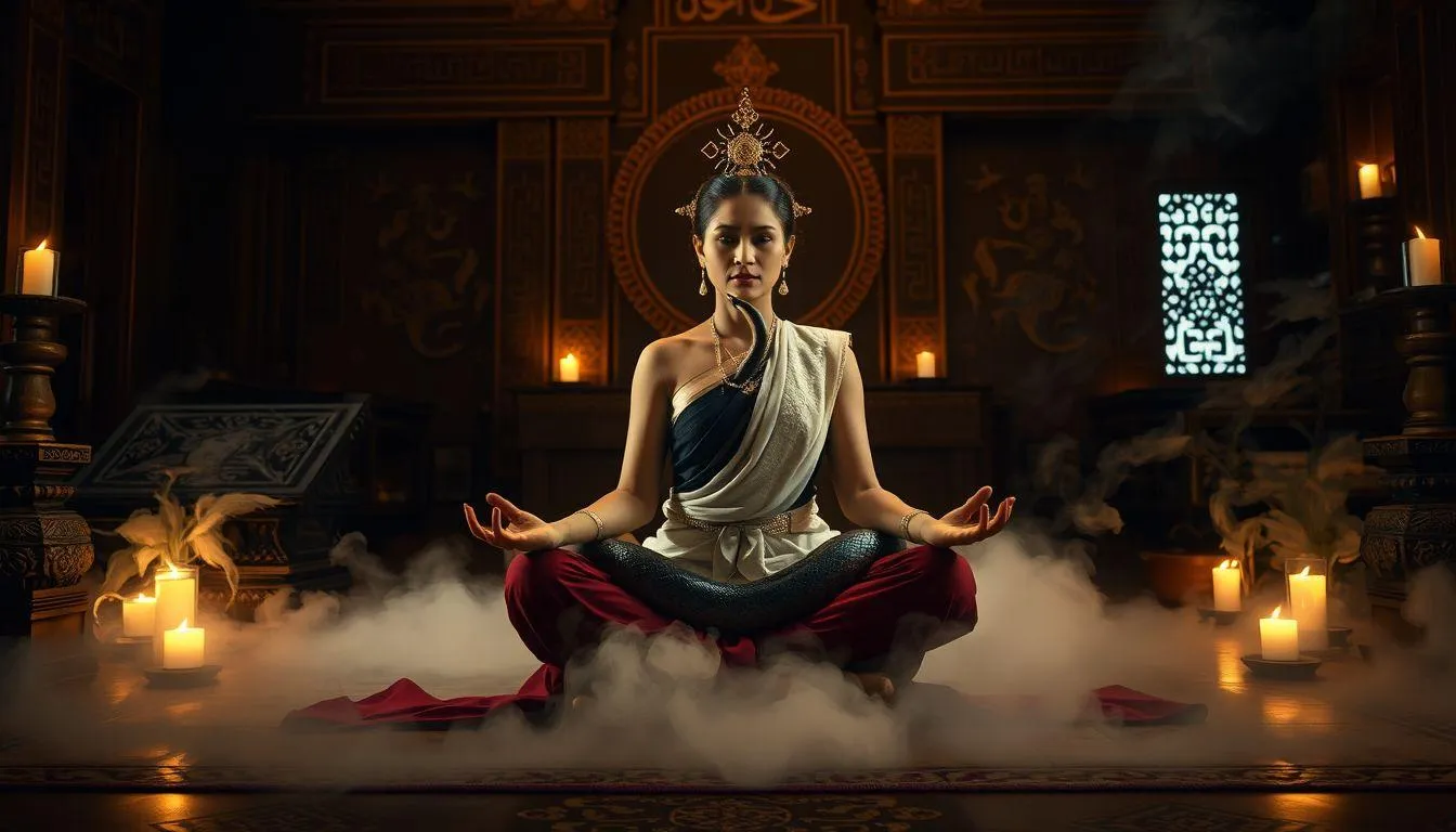 Perspektif Primbon Jawa tentang Mimpi Dimakan Ular (c) Ilustrasi AI