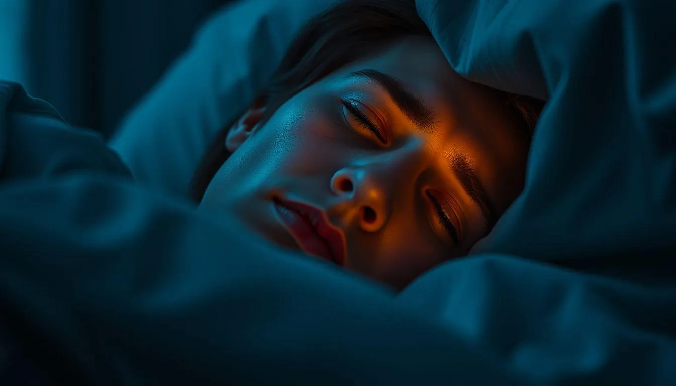 Seorang sedang tidur (c) Ilustrasi AI