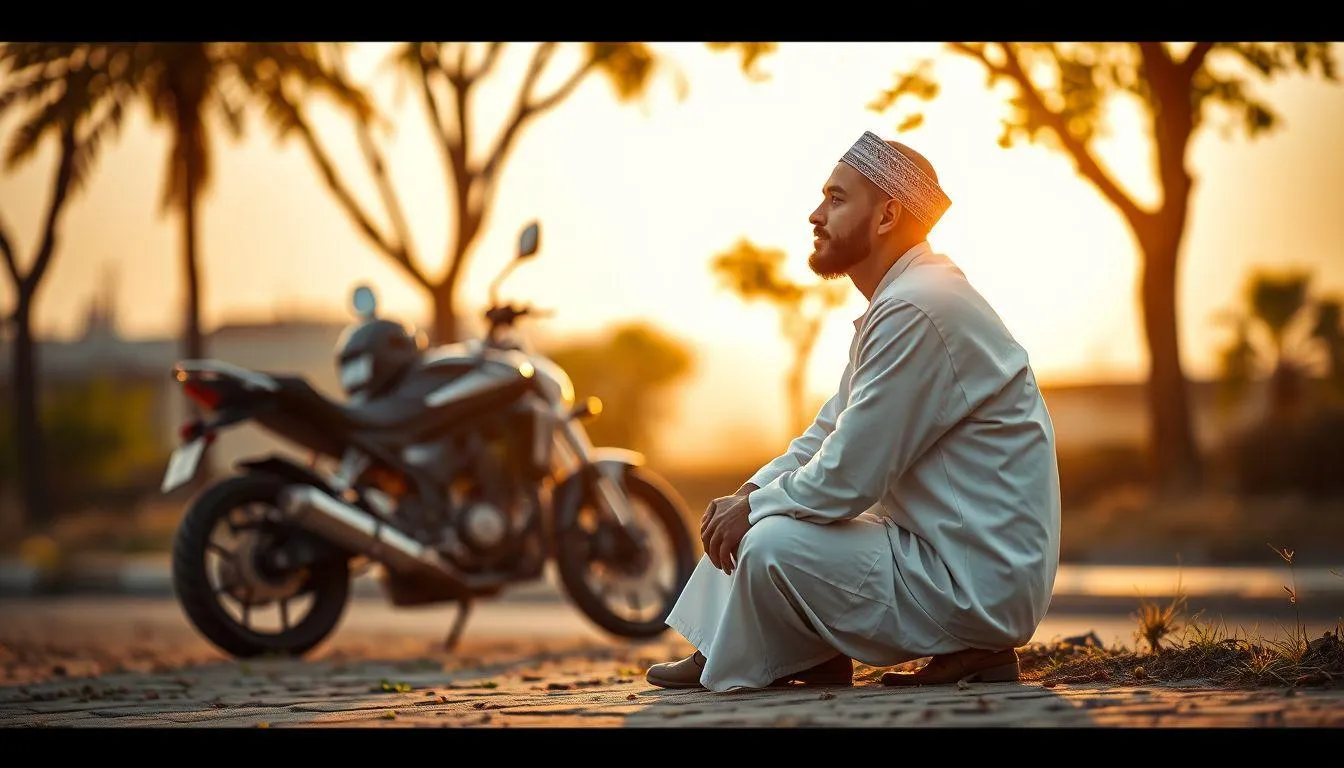 Pandangan Islam tentang Mimpi Dipinjami Motor (c) Ilustrasi AI