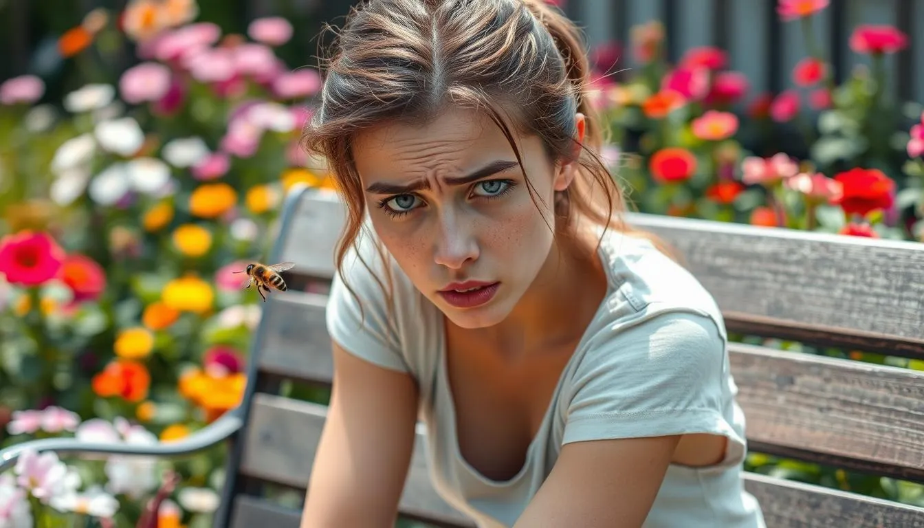 Makna Psikologis di Balik Mimpi Disengat Lebah (c) Ilustrasi AI