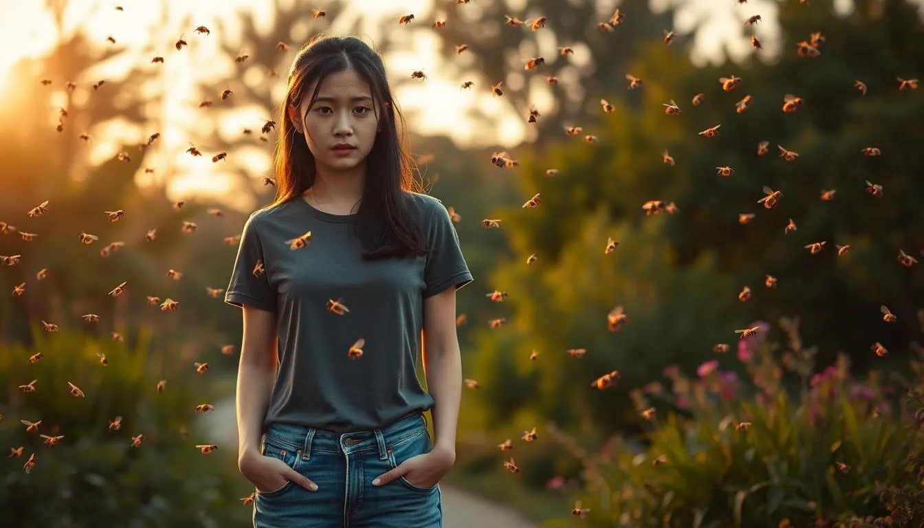 Perbedaan Interpretasi Berdasarkan Jumlah Lebah (c) Ilustrasi AI