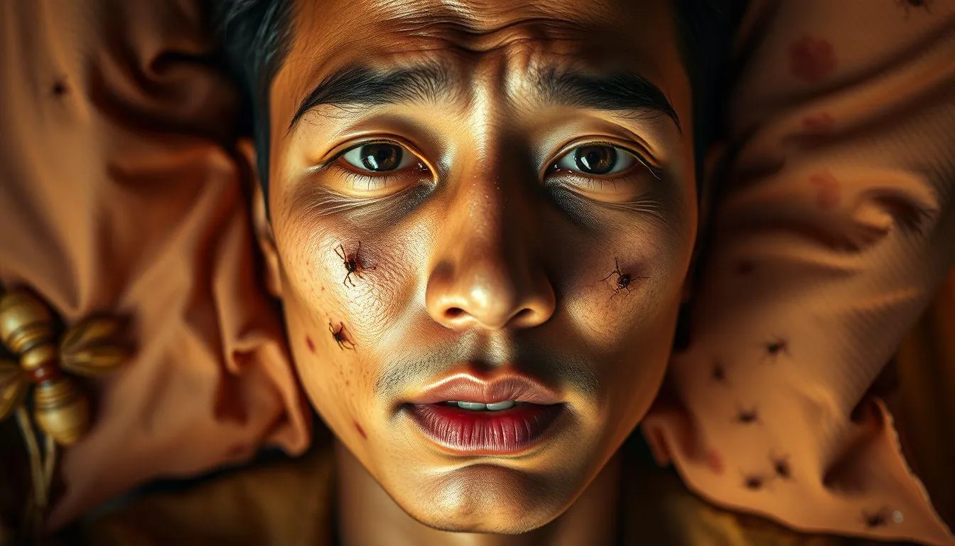 Tafsir Mimpi Berdasarkan Lokasi Sengatan Tawon (c) Ilustrasi AI