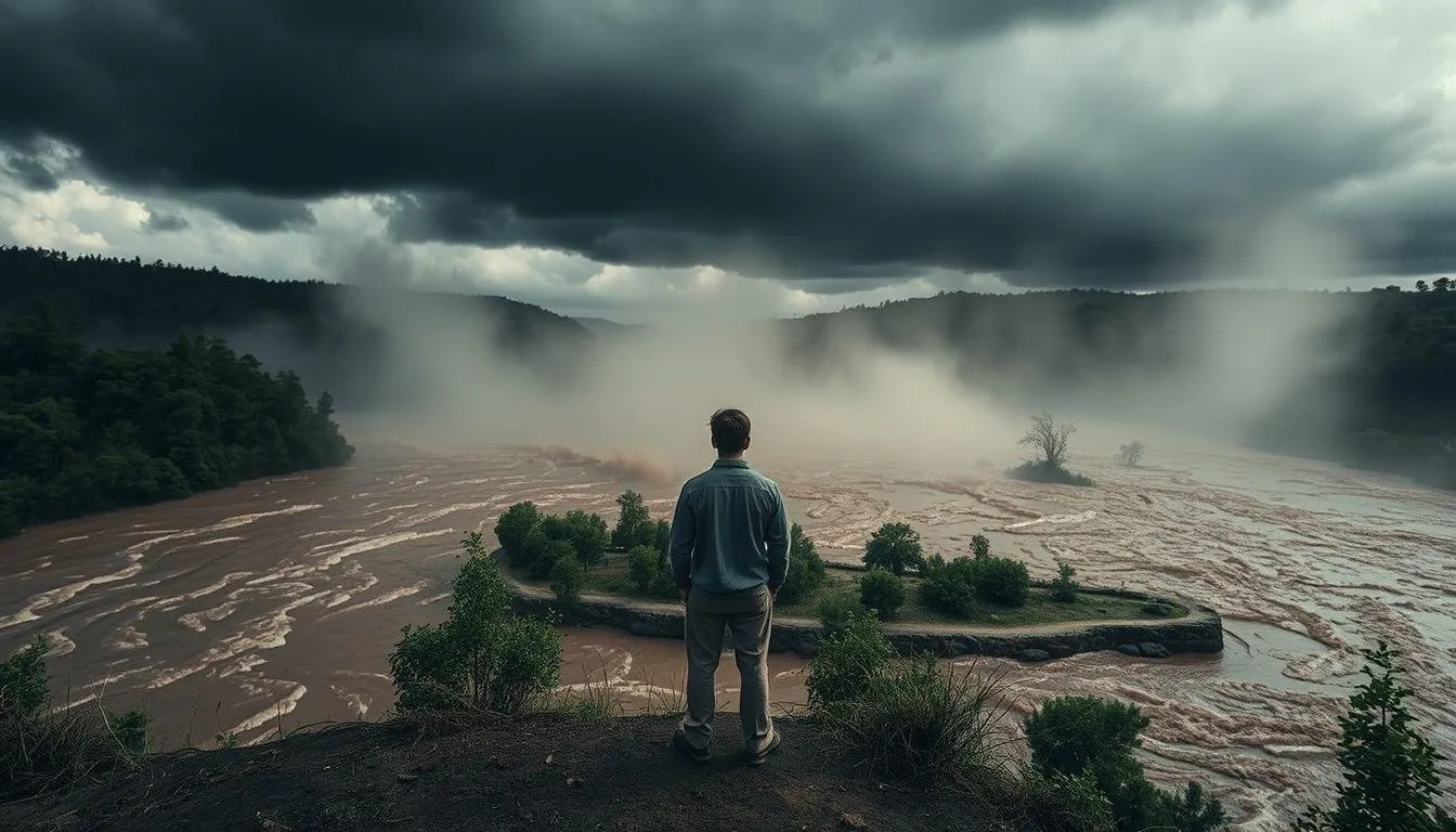 Faktor Penyebab Munculnya Mimpi Banjir Bandang (c) Ilustrasi AI