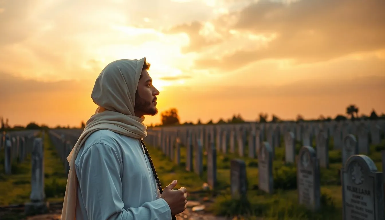 Makna Spiritual Mimpi Menggali Kuburan (c) Ilustrasi AI