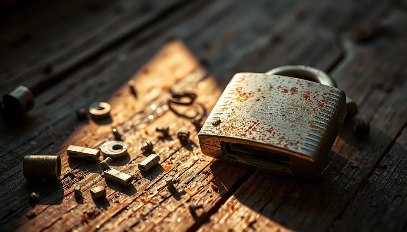 Pengertian dan Makna Dasar Mimpi Gembok Patah (c) Ilustrasi AI