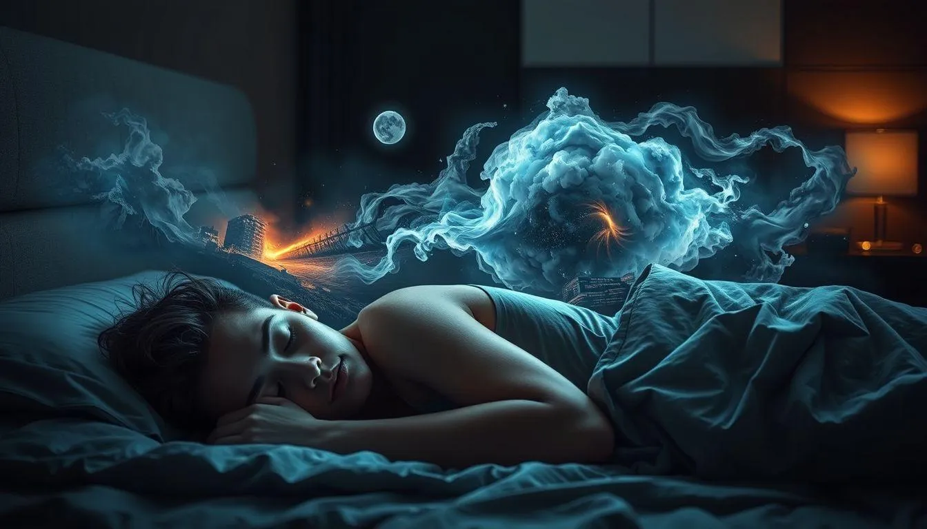 Interpretasi Psikologis Mimpi Bencana Alam (c) Ilustrasi AI