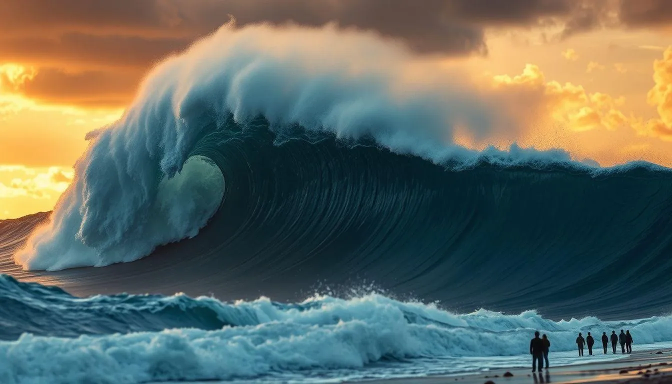 Makna Mimpi Tsunami dalam Berbagai Konteks (c) Ilustrasi AI