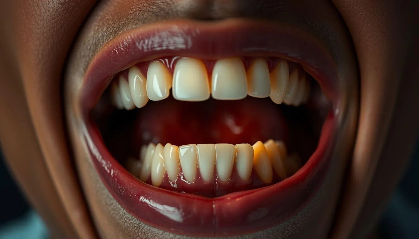 Pengertian dan Makna Dasar Mimpi Gigi Atas Copot Lalu Tumbuh Lagi (c) Ilustrasi AI