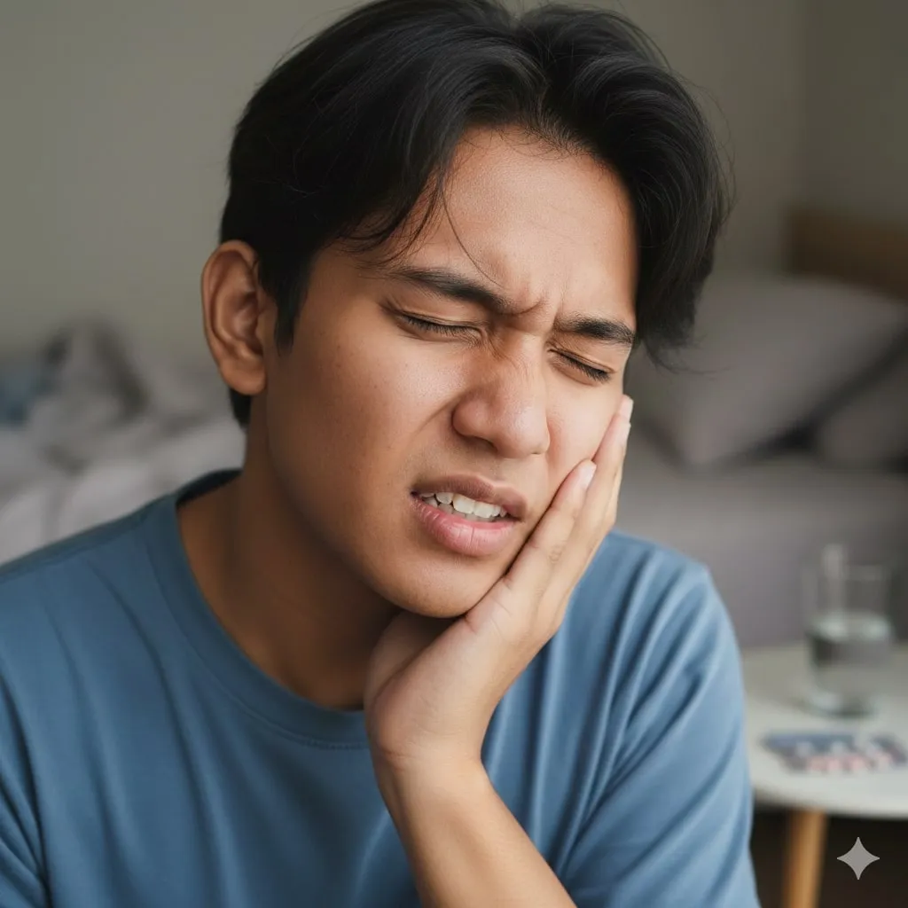 Faktor Penyebab Mimpi Gigi Atas Goyang dan Sakit (c) Ilustrasi AI