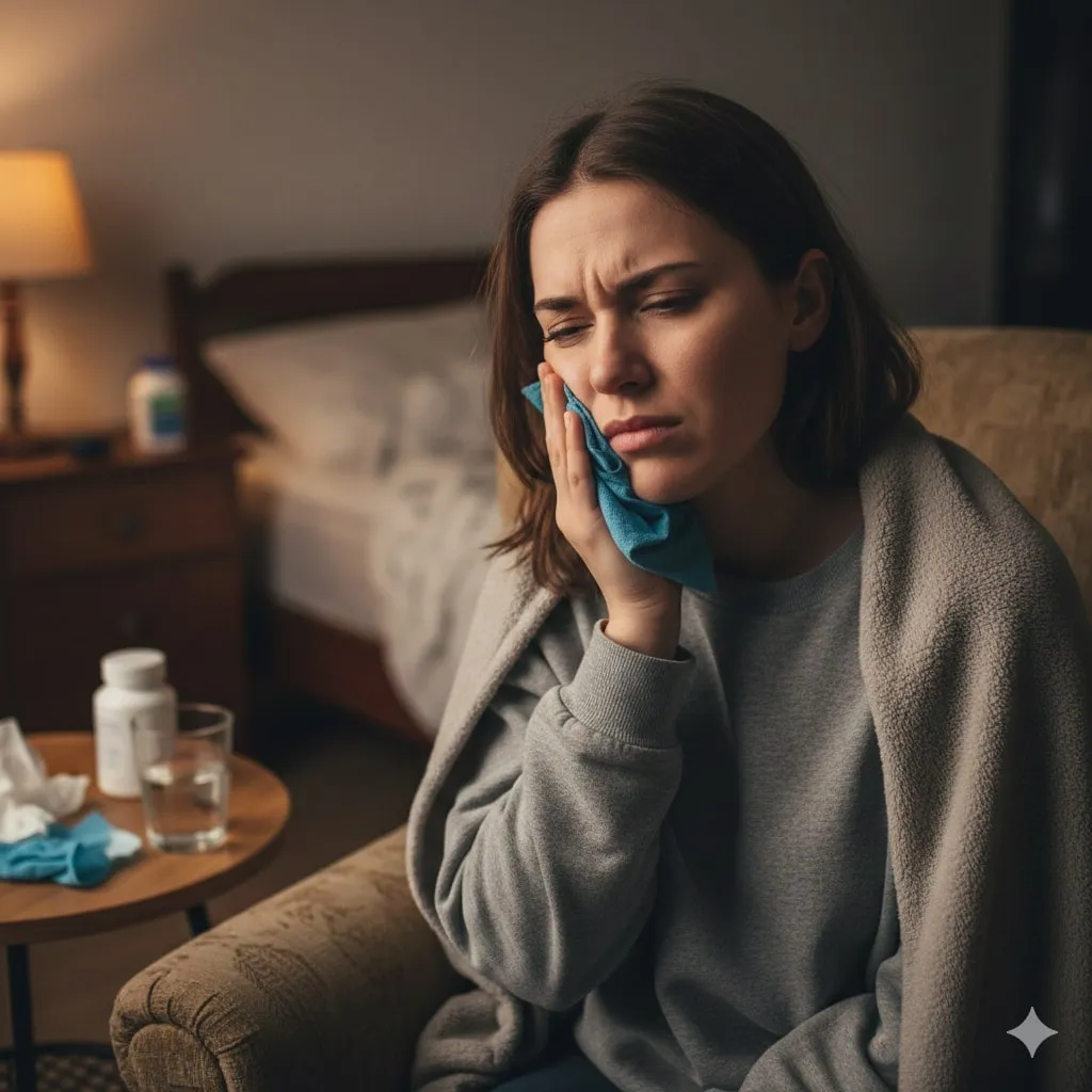 Makna Spiritual dan Budaya Mimpi Gigi Atas Goyang dan Sakit (c) Ilustrasi AI