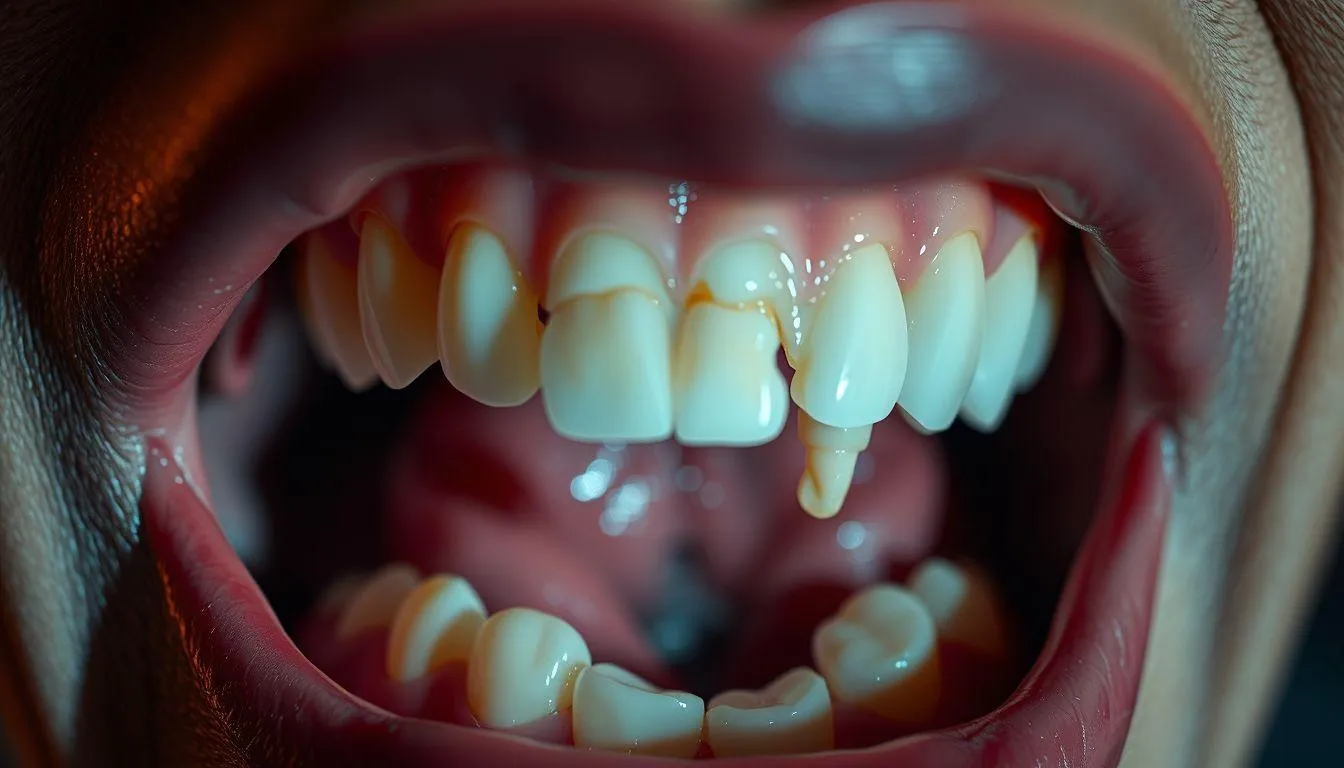 Pengertian dan Makna Dasar Mimpi Gigi Bawah Copot (c) Ilustrasi AI