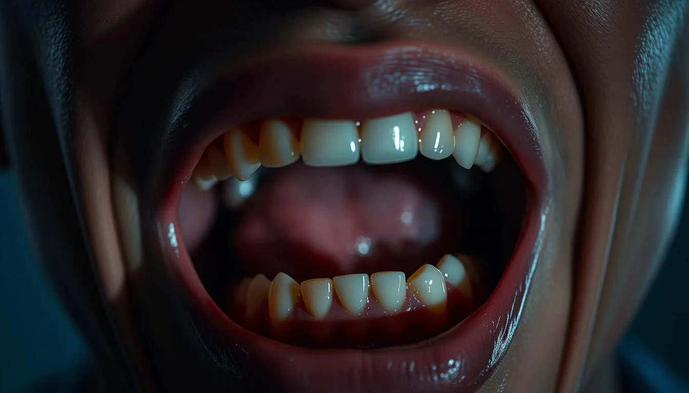 Pengertian dan Makna Dasar Mimpi Gigi Bawah Hampir Copot (c) Ilustrasi AI