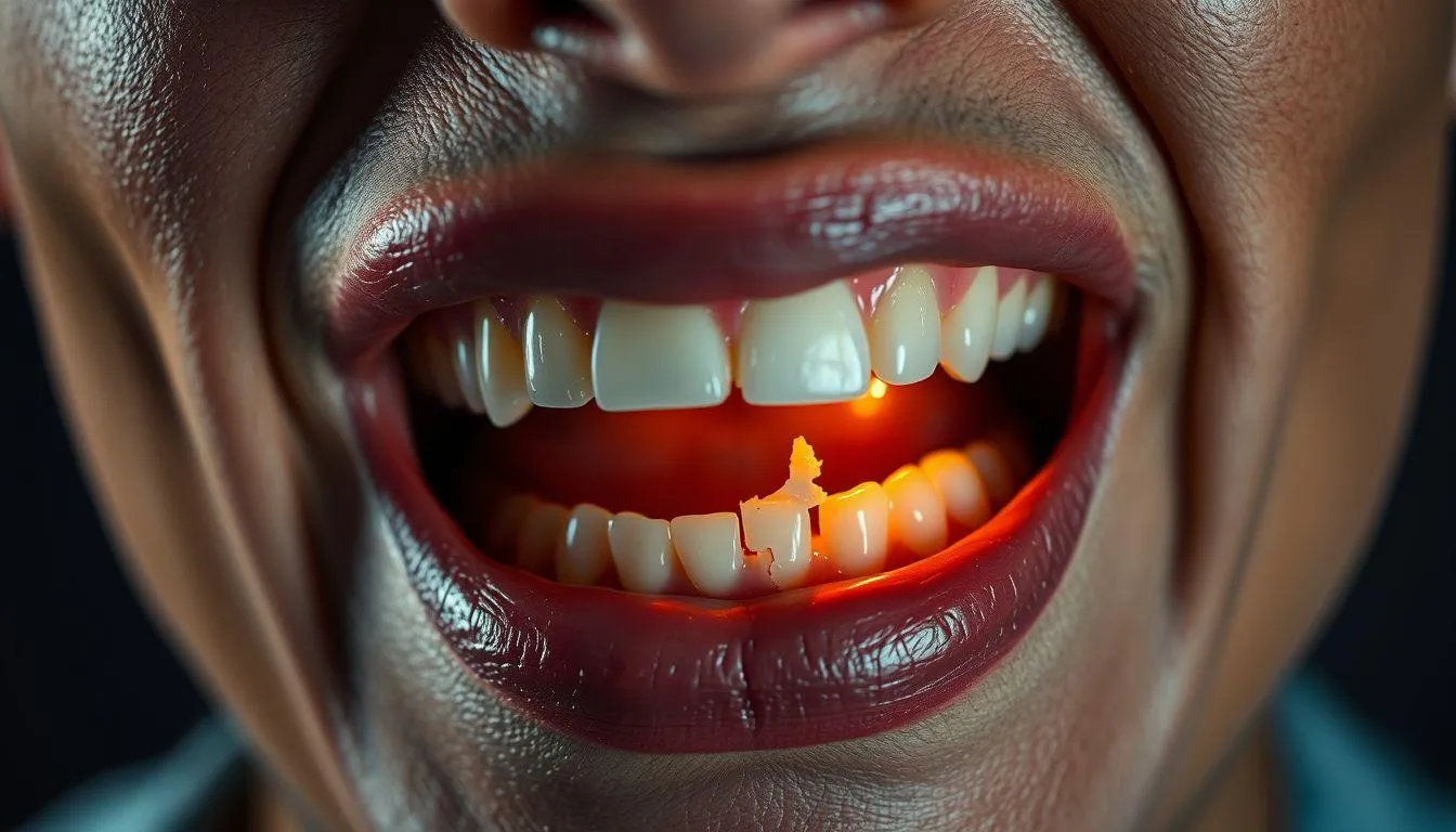 Pengertian dan Makna Umum Mimpi Gigi Patah (c) Ilustrasi AI