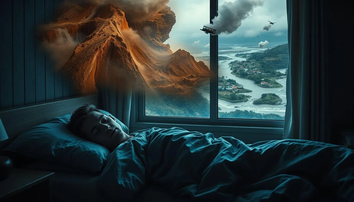 Hubungan Antara Kondisi Lingkungan dan Mimpi Bencana (c) Ilustrasi AI