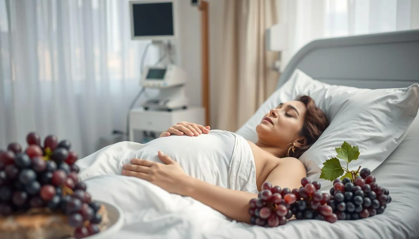 Pengertian Mimpi Hamil Anggur (c) Ilustrasi AI