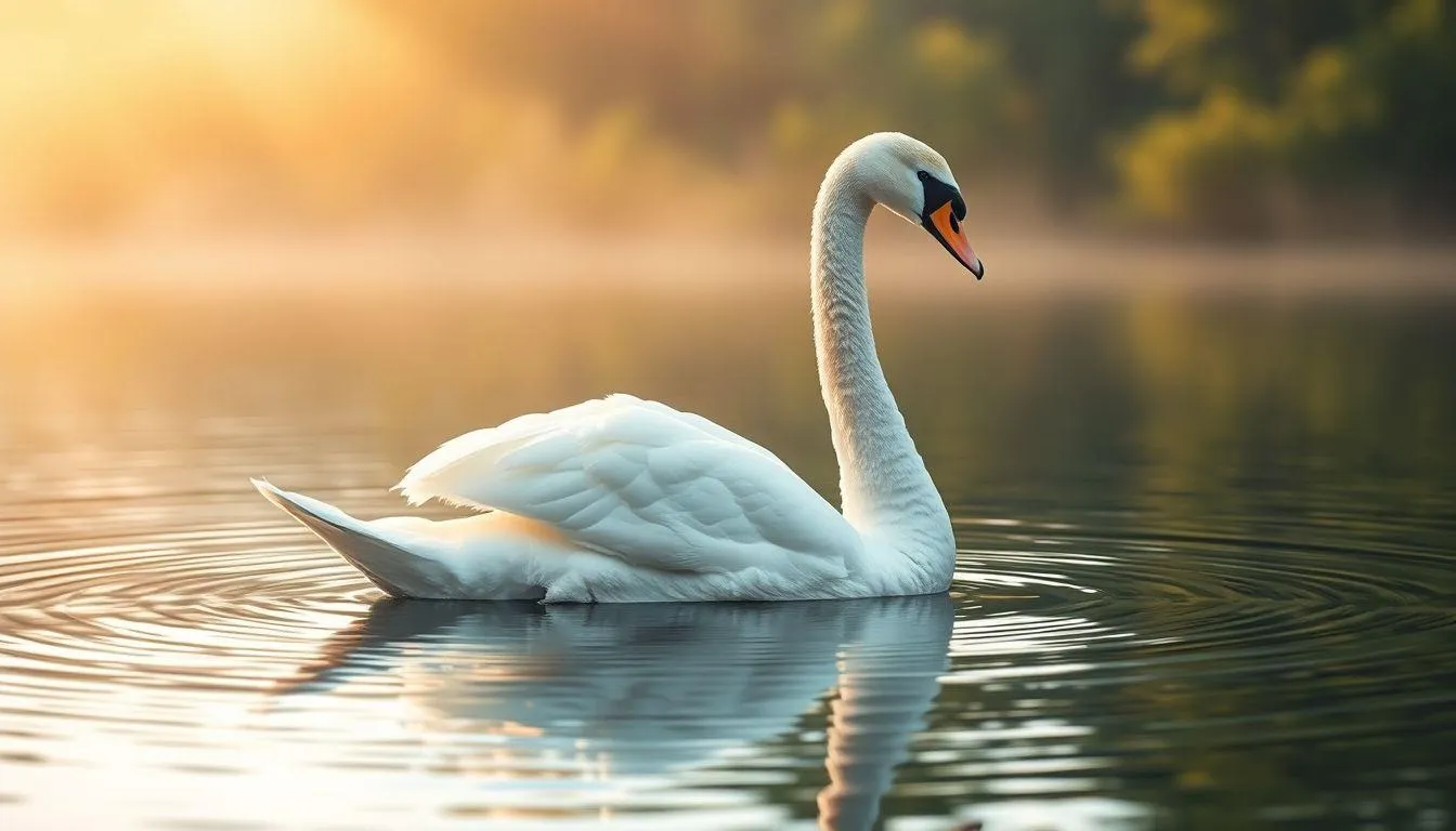 Tafsir Mimpi Hamil Angsa dalam Perspektif Islam (c) Ilustrasi AI