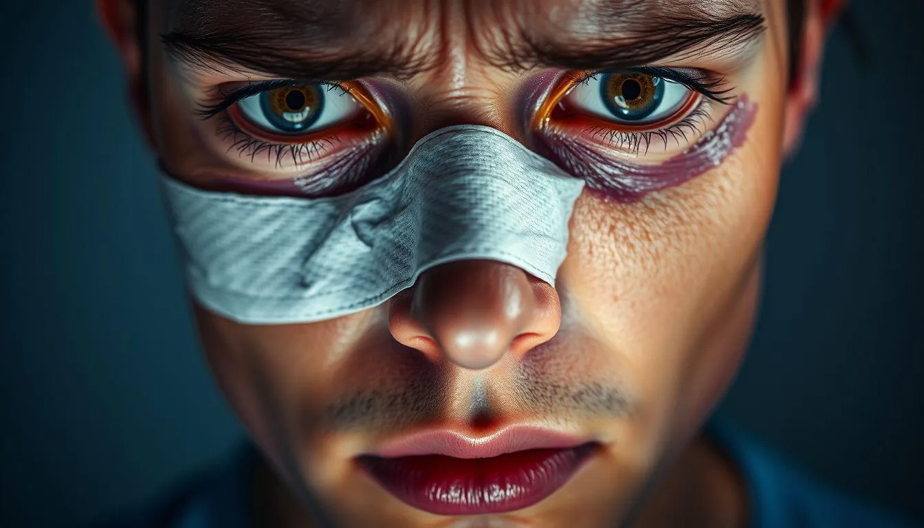 Makna Umum Mimpi Hidung Patah (c) Ilustrasi AI