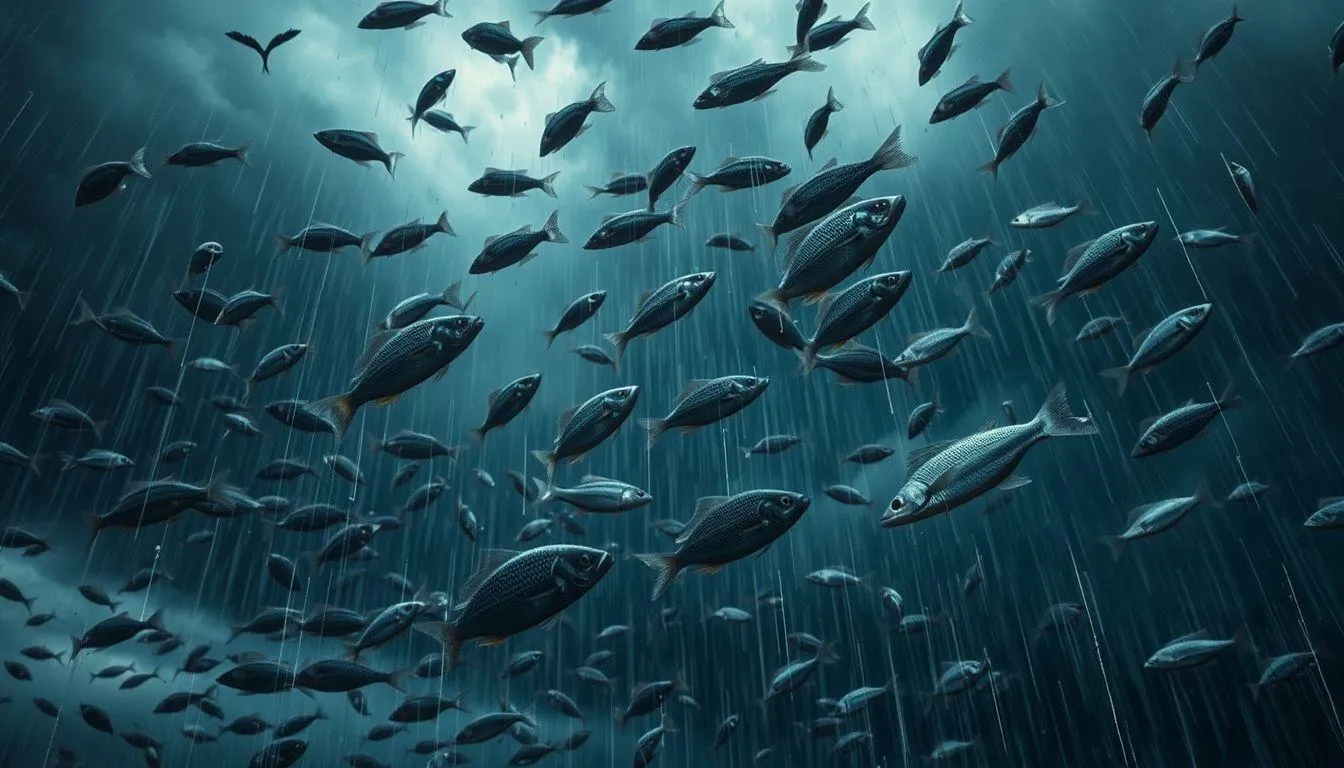 Makna Psikologis Mimpi Hujan Ikan dari Langit (c) Ilustrasi AI