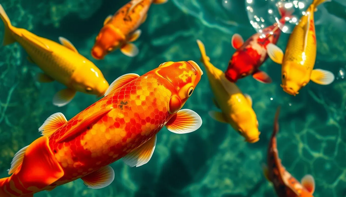 Tafsir Mimpi Berdasarkan Warna Ikan Koi (c) Ilustrasi AI