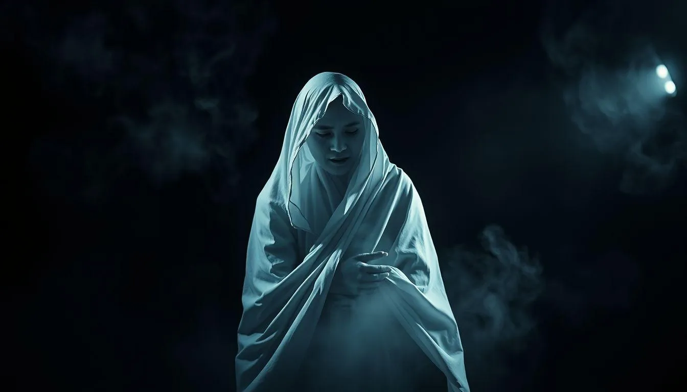 Variasi Mimpi Jadi Pocong dan Maknanya (c) Ilustrasi AI