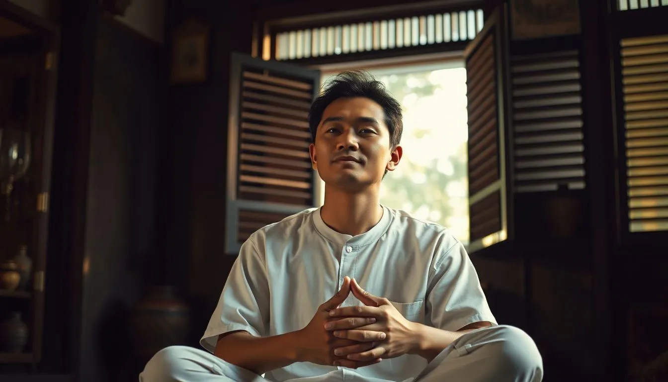 Cara Menyikapi dan Mengambil Hikmah dari Mimpi Jadi Pocong (c) Ilustrasi AI