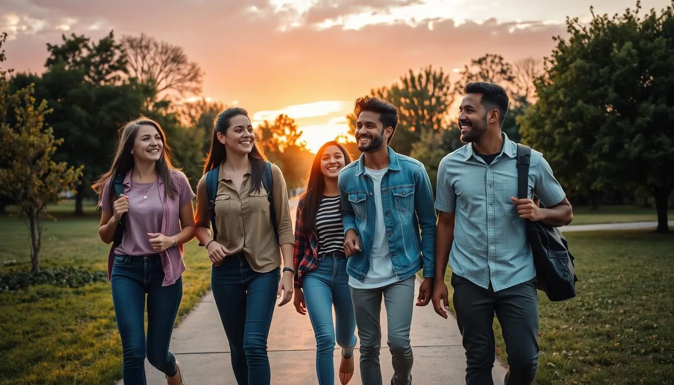 Makna Positif Mimpi Jalan-Jalan Sama Teman (c) Ilustrasi AI