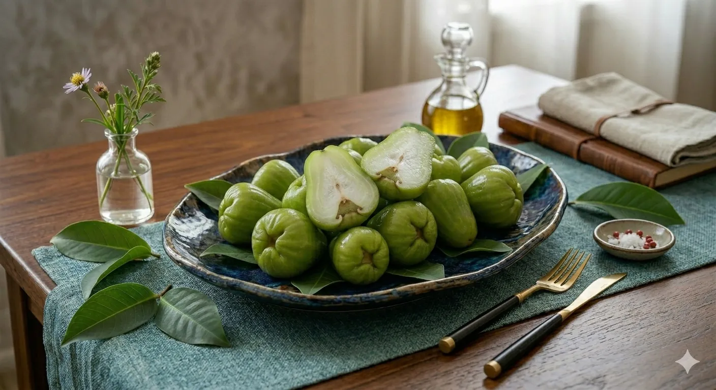 Jambu air hijau - image by AI