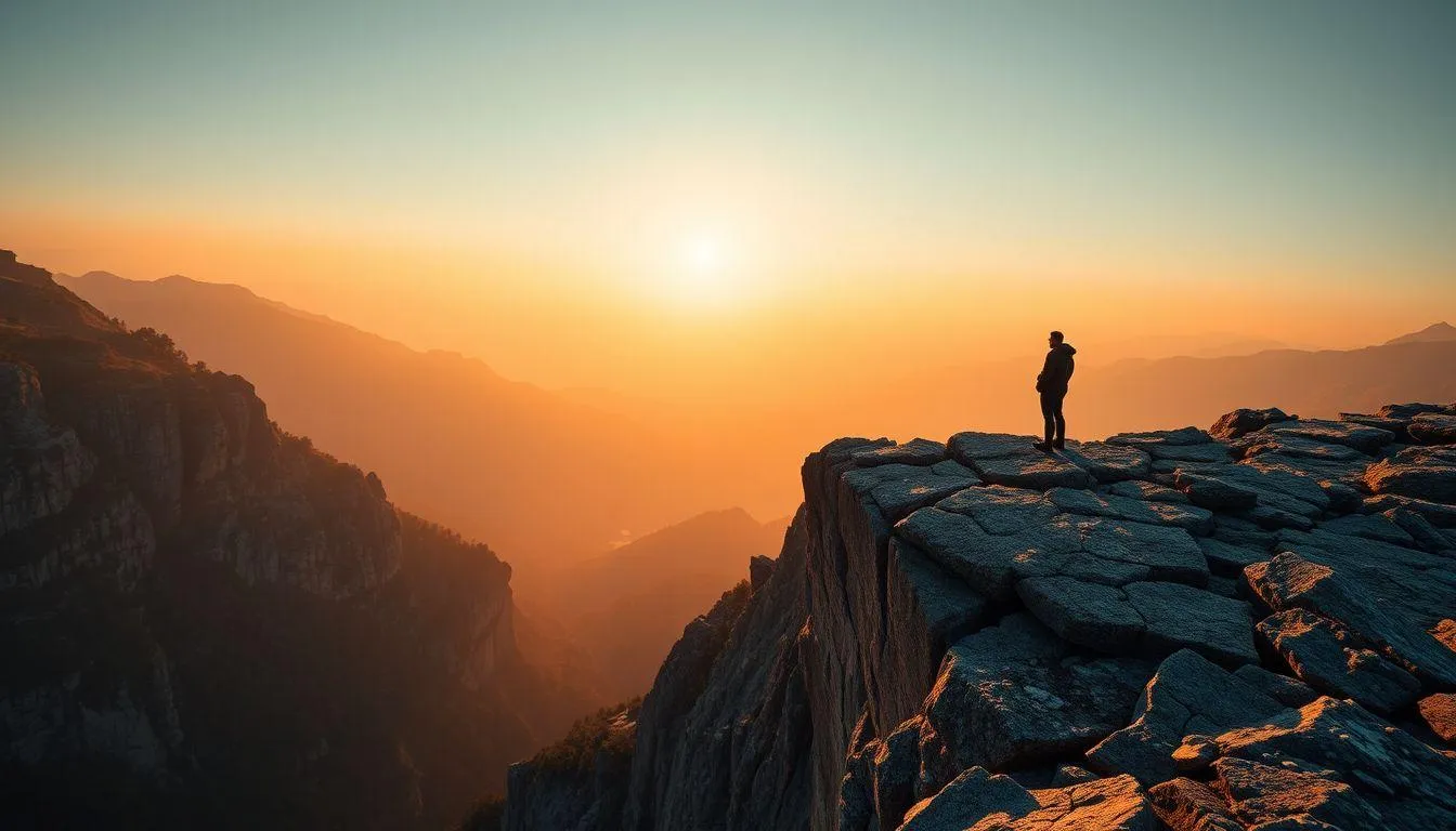 Faktor-Faktor Pemicu Mimpi Jatuh dari Gunung (c) Ilustrasi AI