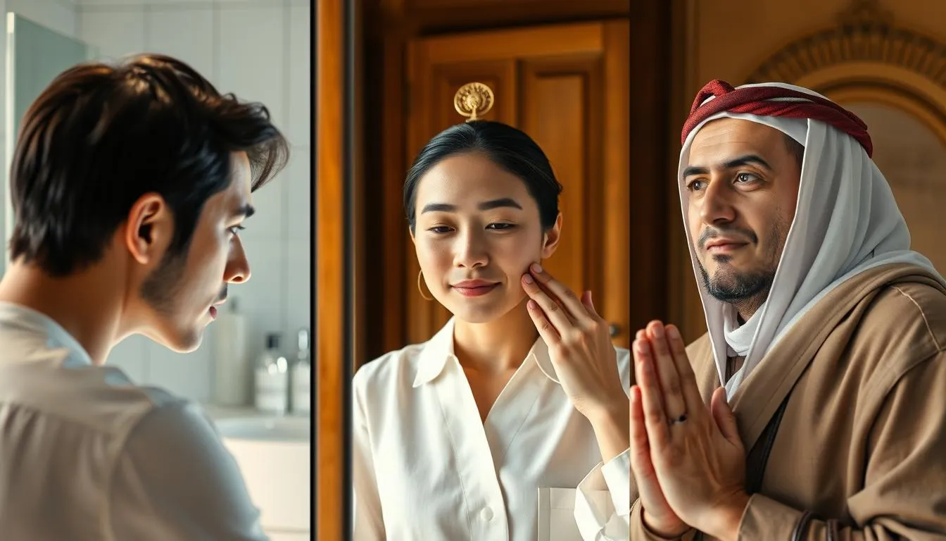 Perbedaan Tafsir Mimpi Jerawatan dalam Berbagai Budaya (c) Ilustrasi AI