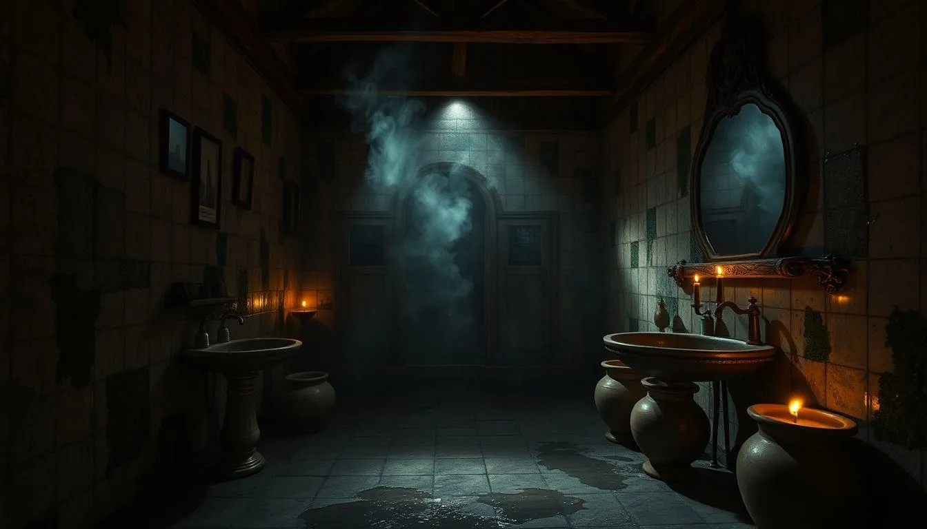 Interpretasi Mimpi Kamar Mandi Angker Menurut Primbon Jawa (c) Ilustrasi AI