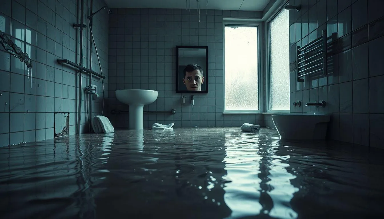 Faktor-Faktor Penyebab Mimpi Kamar Mandi Banjir (c) Ilustrasi AI