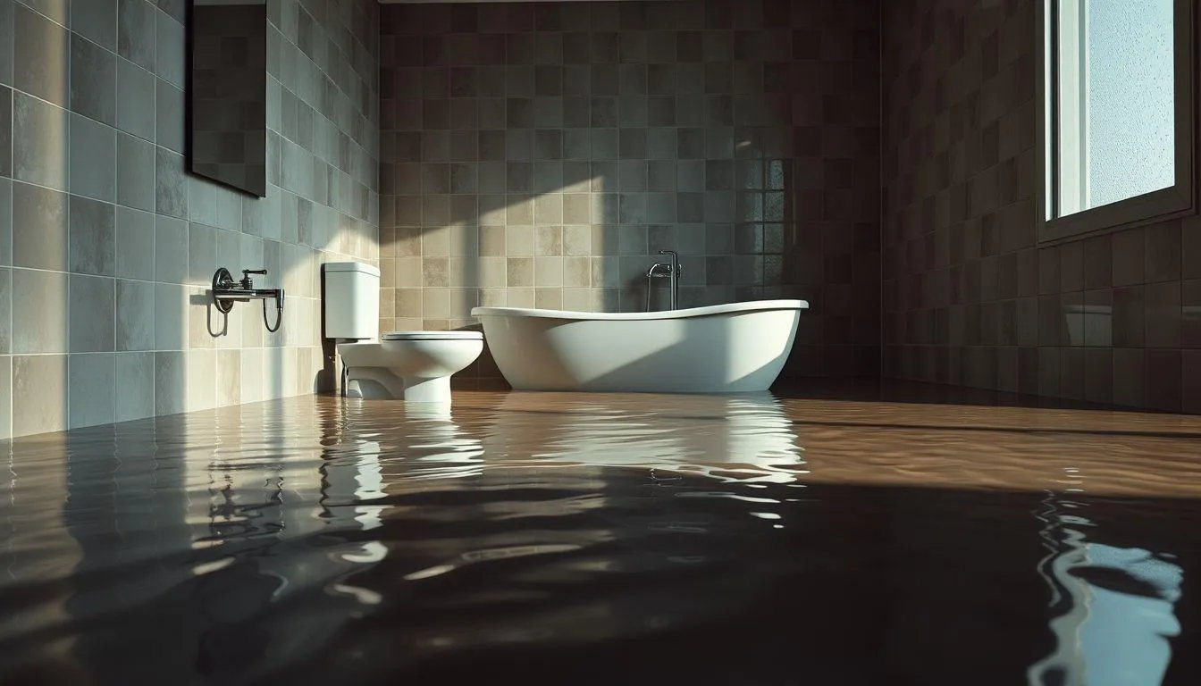 Interpretasi Psikologis Mimpi Air Tergenang di Kamar Mandi (c) Ilustrasi AI