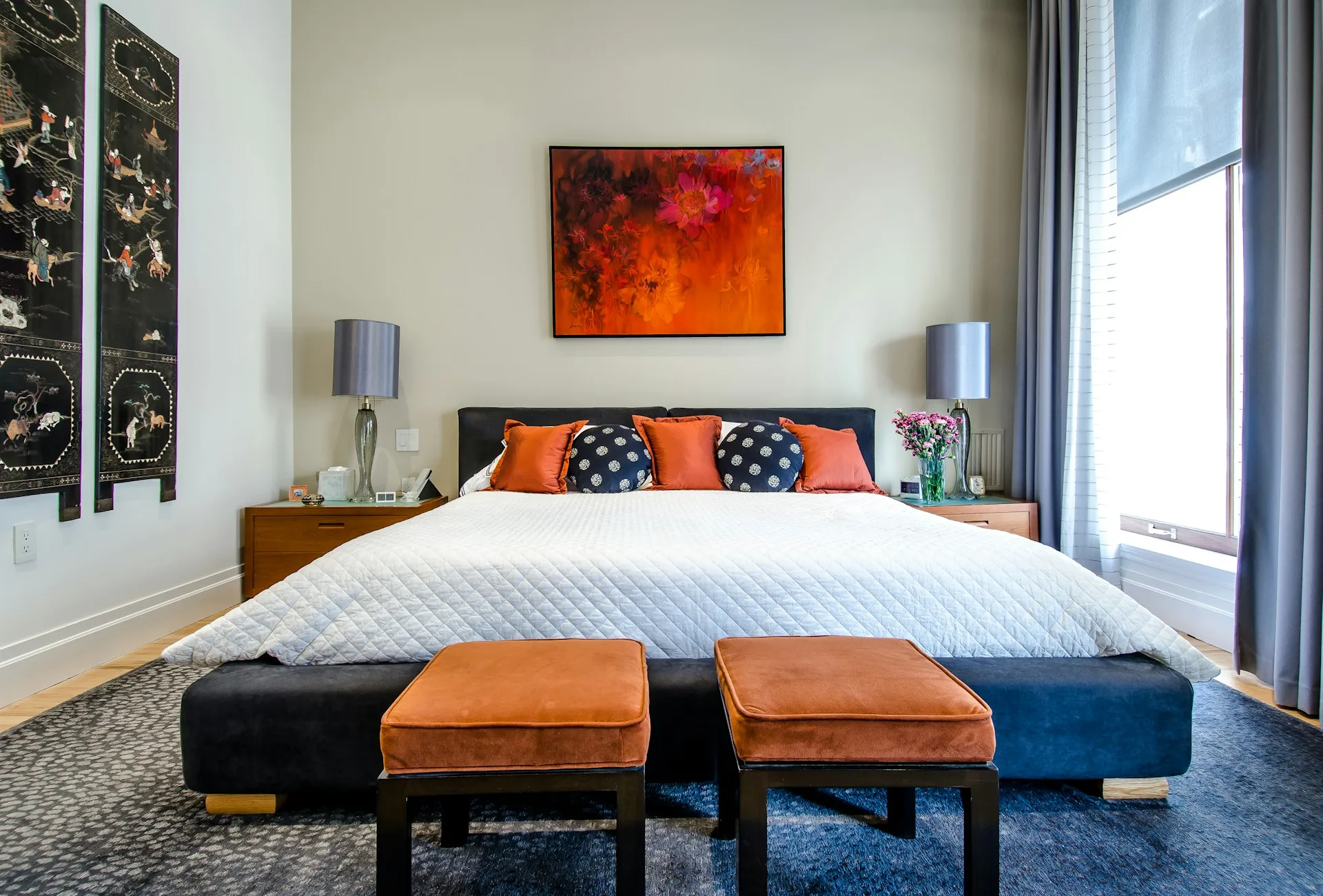 Potret kamar tidur minimalis (credit: Unsplash)