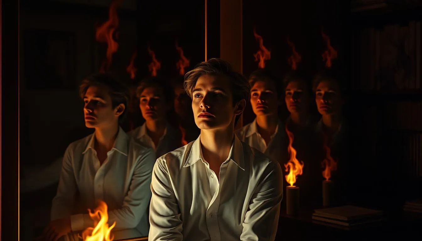 Pandangan Psikologi Tentang Mimpi Kebakaran (c) Ilustrasi AI