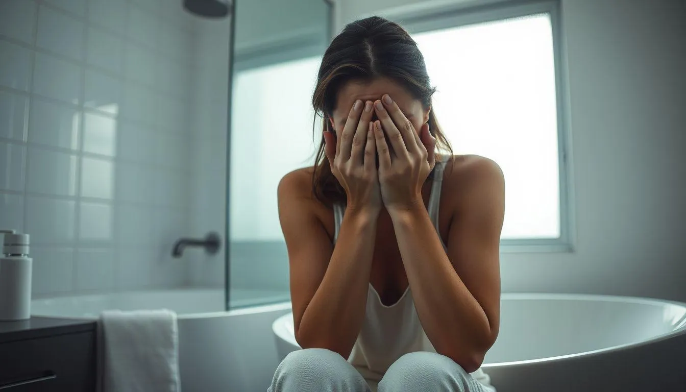 Faktor-Faktor Penyebab Munculnya Mimpi Keguguran di Kamar Mandi (c) Ilustrasi AI