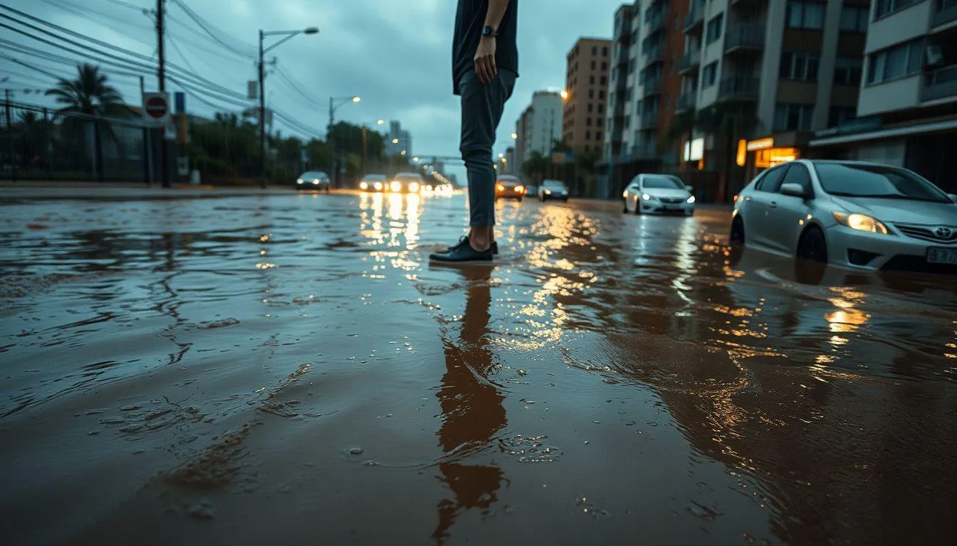 Pengantar: Memahami Mimpi Kena Banjir di Jalan (c) Ilustrasi AI